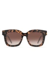 DIFF 56MM MAKAY SQUARE SUNGLASSES