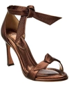 ALEXANDRE BIRMAN CLARITA DOPPIA SOLETTA 85 LEATHER SANDAL