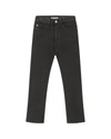 Dl1961 Girl's Emie High Rise Straight-leg Denim Jeans In Black
