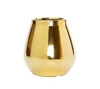 VIVIENCE Polished Gold Bud Vase