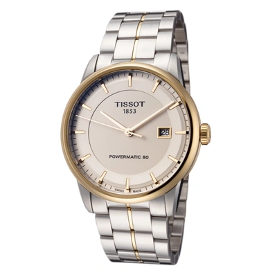 Tissot Men's Luxury 41mm Automatic Watch In Gold
