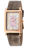 Gevril Avenue Of Americas Mini Quartz Ladies Watch 7345r-3 In Gold