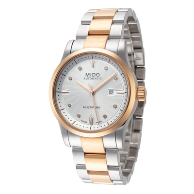 Mido Women's Multifort 31mm Automatic Watch In Gold