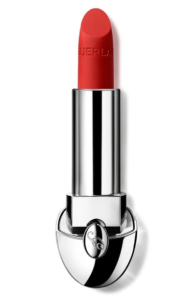 Guerlain Rouge G Customizable Luxurious Velvet Matte Lipstick In 214 Flame Red