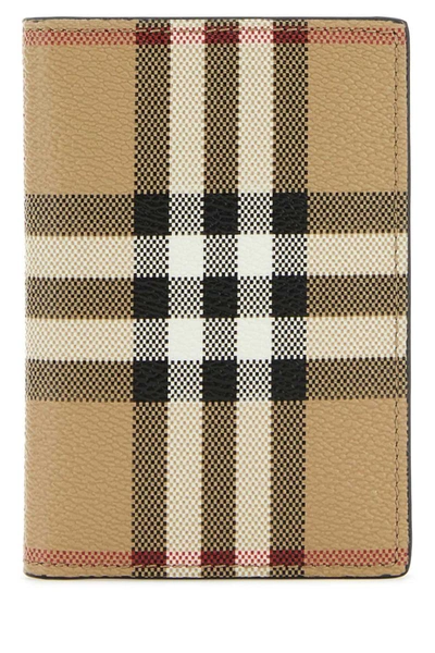 Burberry Wallets In Cream