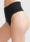 Yummie Fran Shapewear Thong Briefs In Black