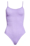 HUNZA G PAMELA ONE-PIECE SWIMSUIT