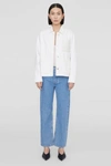 Anine Bing Jake Jacket In Ivory In Ivory