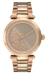 OLIVIA BURTON SIGNATURE FLORALS BRACELET WATCH, 34MM