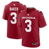 NIKE NIKE BUDDA BAKER CARDINAL ARIZONA CARDINALS GAME PLAYER JERSEY