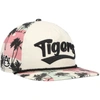 New Era Cream Auburn Tigers High Tide Golfer Snapback Hat In Cream