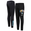 Pro Standard Black Chicago Bulls Washed Neon Sweatpants In Black