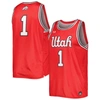 UNDER ARMOUR UNDER ARMOUR RED UTAH UTES REPLICA BASKETBALL JERSEY