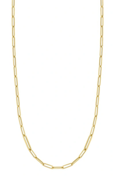 ROBERTO COIN ROBERTO COIN THICK PAPER CLIP CHAIN NECKLACE
