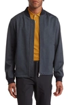 HUGO BOSS COTTON BLEND BOMBER JACKET