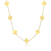 THE LOVERY SMALL GOLD CLOVER NECKLACE