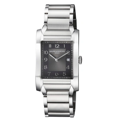Baume And Mercier Women's Hampton 27mm Quartz Watch In Silver