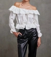SUNDAYS Axis Blouse In White