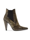 JEFFREY CAMPBELL Women's Gorgeous Studded Boot In Black/gold