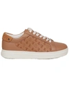 Jimmy Choo Rome Low-top Lace-up Sneakers In Brown