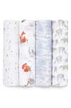 ADEN + ANAIS 4-PACK CLASSIC SWADDLING CLOTHS
