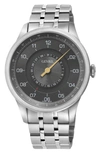 GEVRIL JONES STREET SWISS AUTOMATIC BRACELET WATCH, 45MM