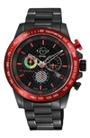 GV2 SCUDERIA SWISS CHRONOGRAPH BRACELET WATCH, 45MM