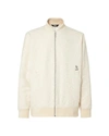 Gcds Monogram-jacquard Bomber Jacket In White