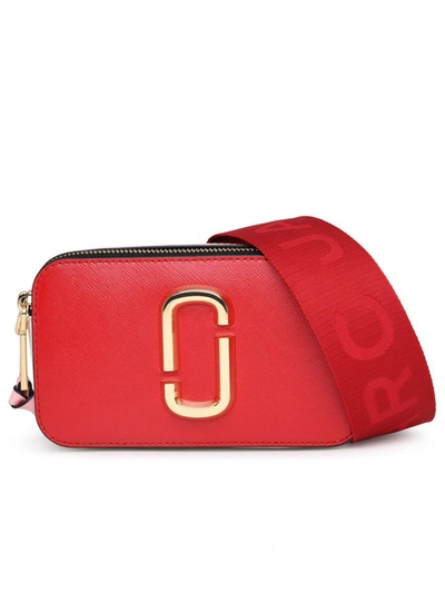 Marc Jacobs The Colorblock Snapshot Camera Bag In Red