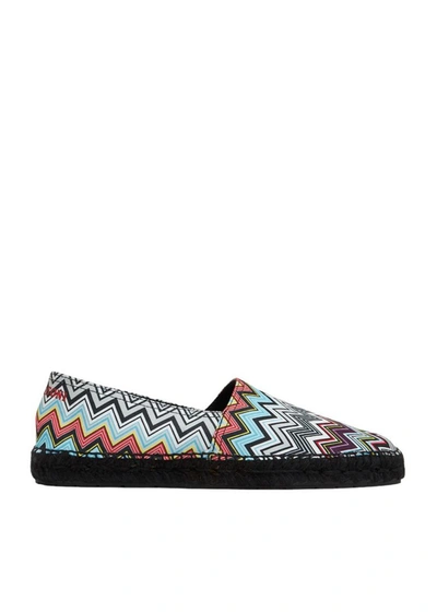 Missoni Zig Zag-woven Espadrilles In Multicolour