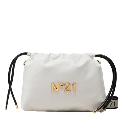 N°21 Shoulder Bag N° 21 Woman Color White