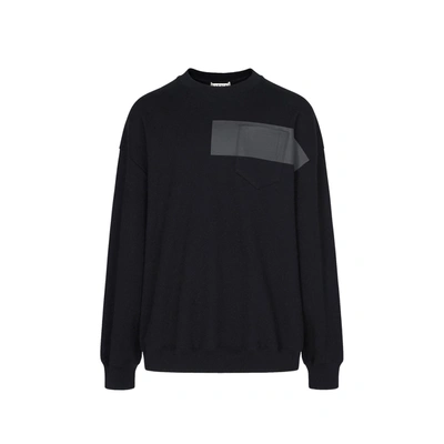 Givenchy Logo Sweartshirt In Black