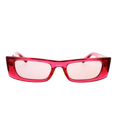 Saint Laurent Eyewear Sunglasses In Pink