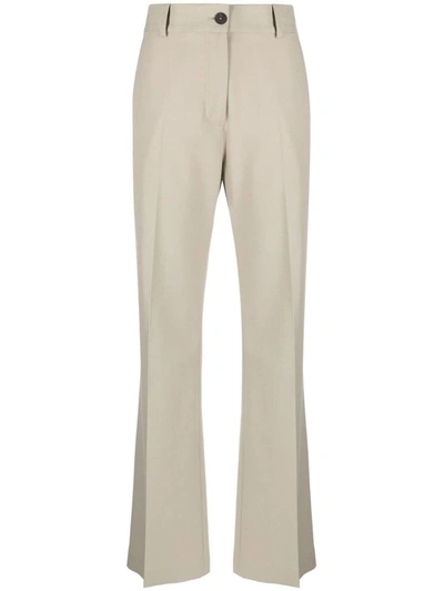 Studio Nicholson Flared Trouser Clothing In Grey