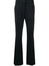 Studio Nicholson Rie Virgin Wool-blend Tailored Trousers In Blue