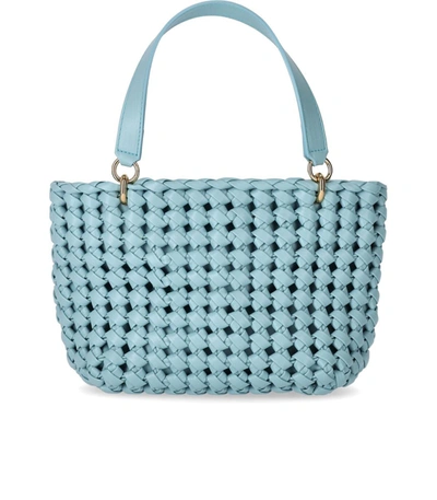 Themoirè Kobo Light Blue Handbag