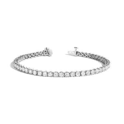 Aurate New York Classic Diamond Tennis Bracelet - 6ct In Yellow