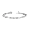 Aurate New York Classic Lab Grown Diamond Tennis Bracelet - 7ct In Rose