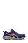 Asics Gel-venture 6 Womens Workout Lifestyle Running Shoes In Indigo Blue/ Papaya