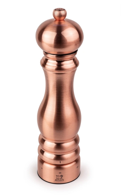 Peugeot Paris Chef U'select Copper-plated Pepper Mill In Multi