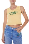 MOTHER THE YIPPIE CROP TANK