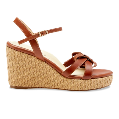 Sarah Flint Mirjana Wedge 80 In Brown