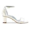 Sarah Flint Wedding Perfect Block Sandal 60 In White