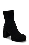 KENNETH COLE NEW YORK BLOCK HEEL STRETCH BOOTIE