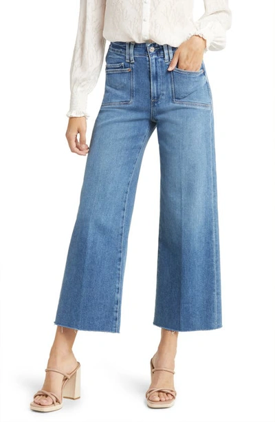 PAIGE ANESSA HIGH WAIST WIDE LEG JEANS