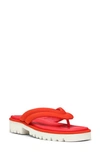 Donald Pliner Barbera Flip Flop In Persimmon