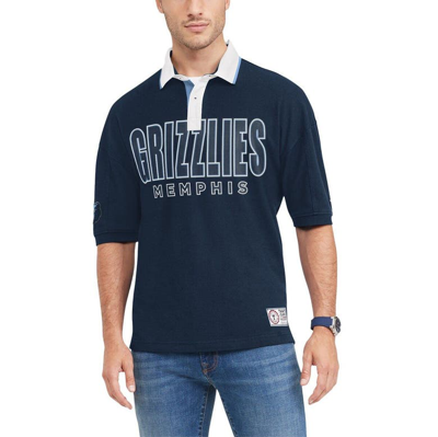 Tommy Jeans Navy Memphis Grizzlies Stanley Pique Polo