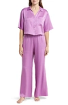 LUNYA HIGH WAIST WASHABLE SILK PAJAMAS