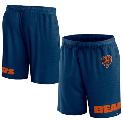 Fanatics Branded Navy Chicago Bears Clincher Shorts