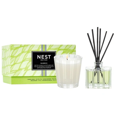 Nest Bamboo Petite Candle & Diffuser Set In Default Title